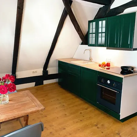 Historische Ferienwohnung Mit Klimaanlage Und Kamin In Lich Διαμέρισμα
